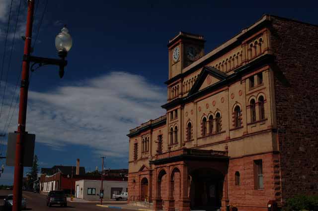 The old theatre house in Calumet